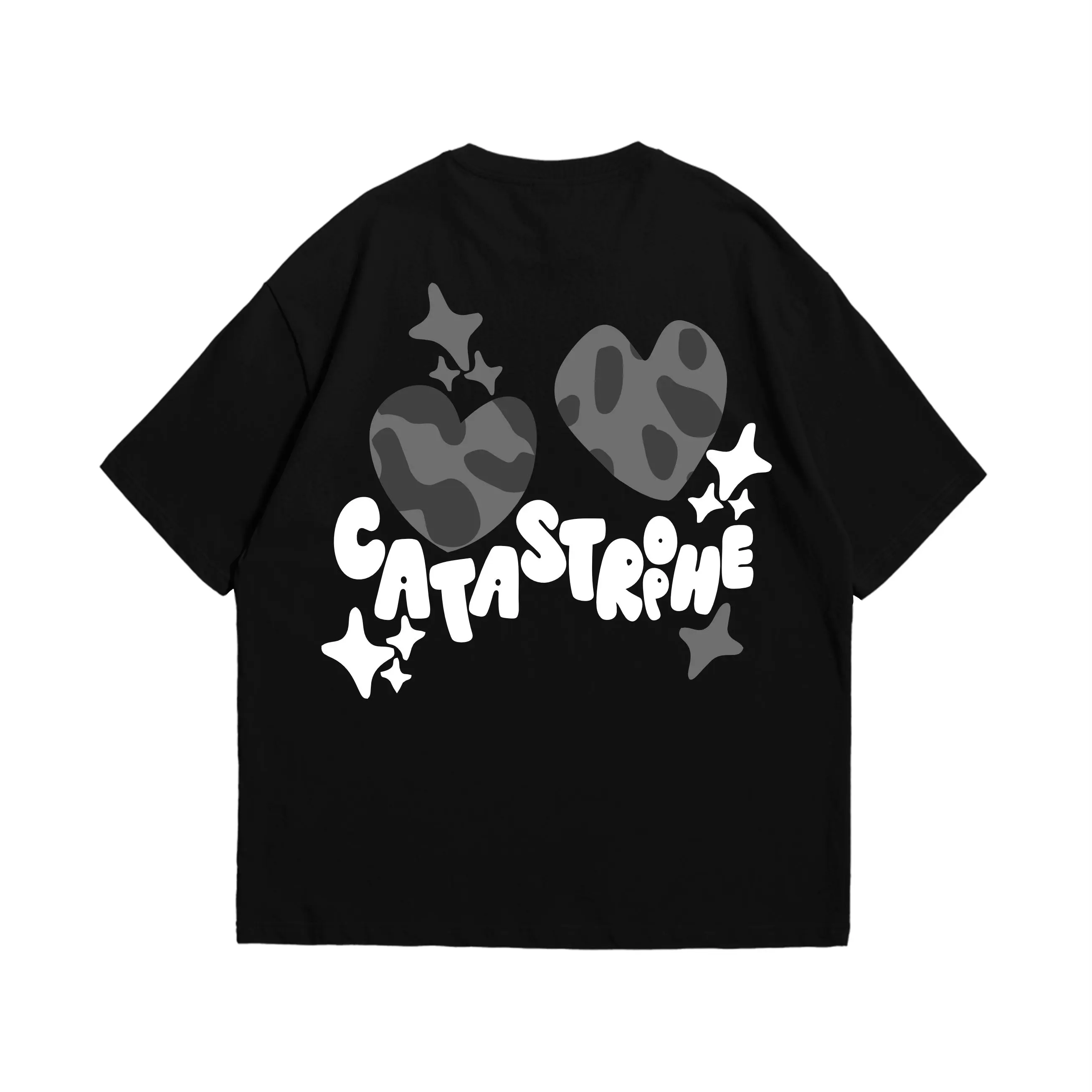 CRACKEDATTIC Baju Kaos Unisex Cotton Combed 24s - Catastropher