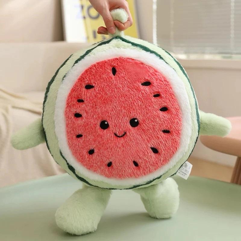 Gấu bông quả dưa hấu size 40cm - DƯA HẤU CHẠY BỘ