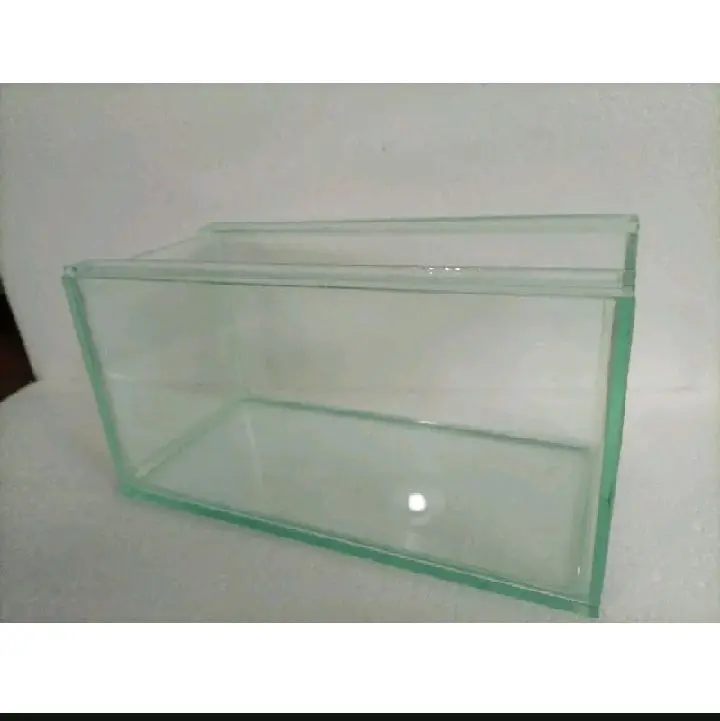 Akuarium Mini Kaca Ikan Chana Ukuran 25x12x12 - Produk Berkualitas