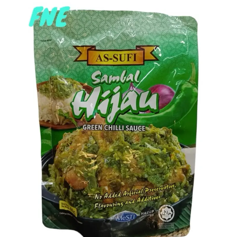 2for $10.95/ free shipping/AS-SUFI SAMBAL HIJAU 200G