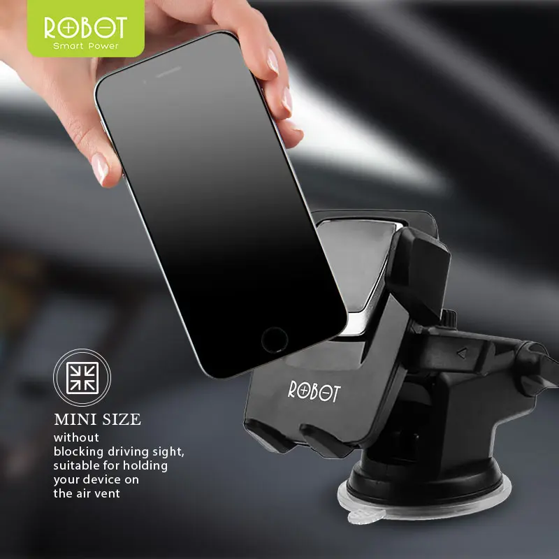 ROBOT Universal Car Holder RT-CH03 Silicon Pad For Smartphone Car Stand Holder - Garansi Resmi 1 Tahun (RT-CH03) [ BISA COD ] stand  holder hp 3