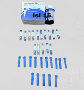 Sinoheart Safe-Accu Strip sinocare Uji Gula Darah (isi 15 Strip)
