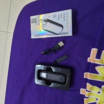Product Review of Mini portable Electric Nose Hair Trimmer Shaving No Nasal Injuries for Mens Adult  Rechargeable Trimming from A**B 1