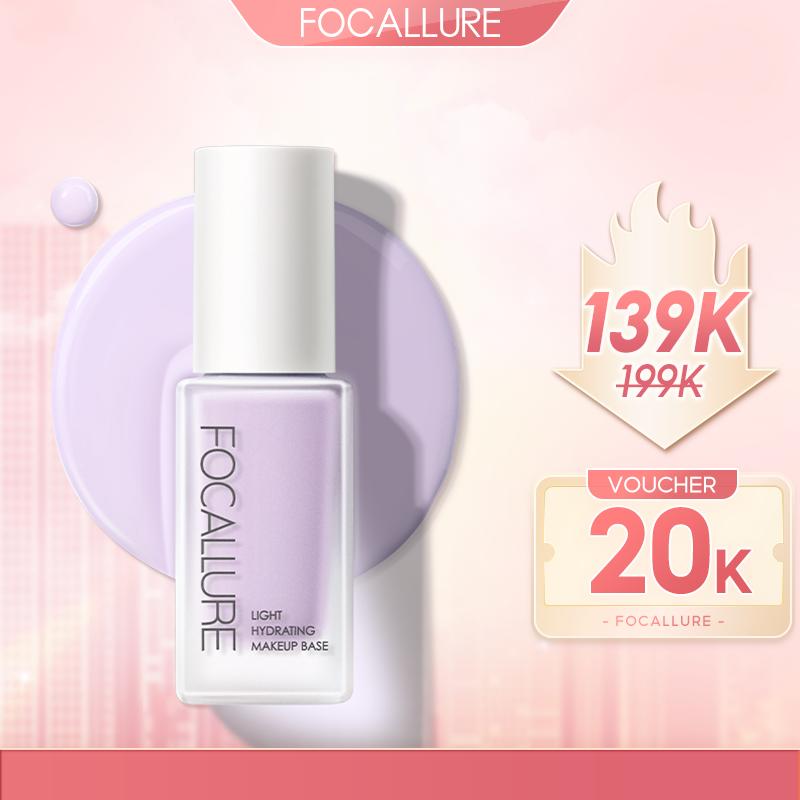 【voucher 20k FOCALLURE Kem Lót Hỗ Trợ Dưỡng Ẩm và Hỗ Trợ Làm Đều Màu Da Với Ba Sắc Thái Màu Kem Lót Khác Nhau