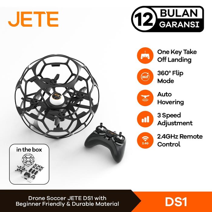 Gambar Drone Soccer JETE DS1 Drone Bola Remote Control Drone Terbang 360 Flip Hover Drone  RC Permainan dari JETE Indonesia Kota Administrasi Jakarta Pusat Tokopedia
