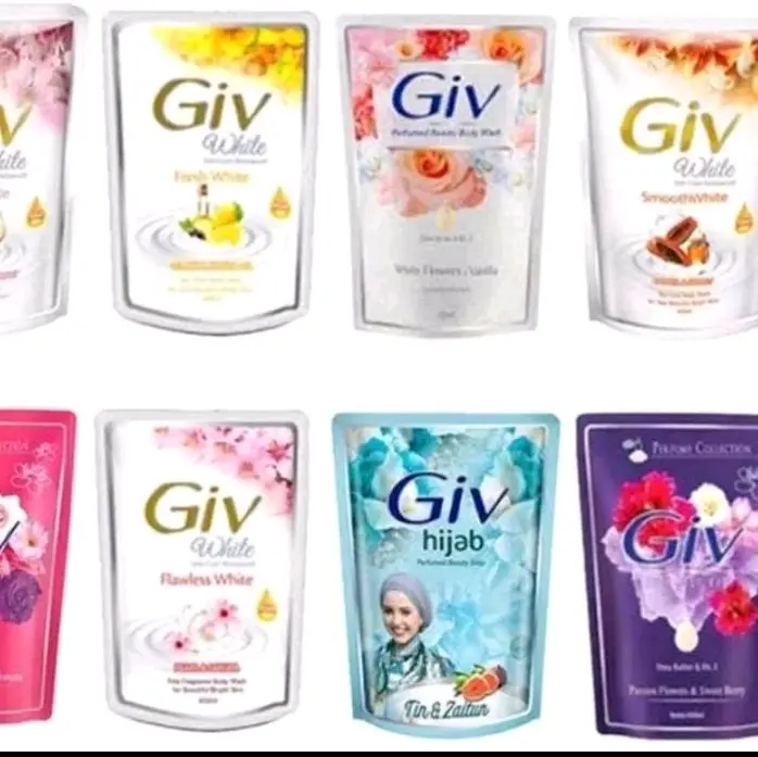 Giv Promo Murah Sabun Cair isi 12pcs 60ml Varian White Fresh White & Hijab Tirta Zaitun