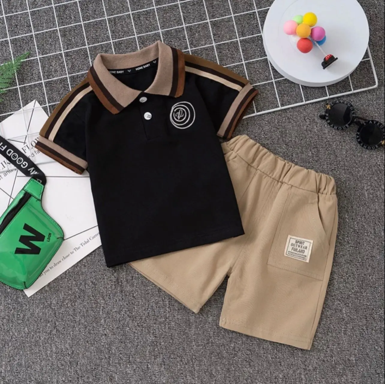 SETELAN ANAK NEW BAJU ANAK LAKI LAKI BAJU ANAK DAN CELANA PENDEK ANAK