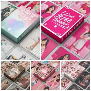 (55 Kartu) Koleksi Photocard HOLOGRAM JKT48 Dua Tema Satu Kotak Segel (55 Lembar) - Kartu (55 Kartu) Koleksi Photocard HOLOGRAM JKT48 Dua Tema Satu Kotak Segel (55 Lembar) - Kartu