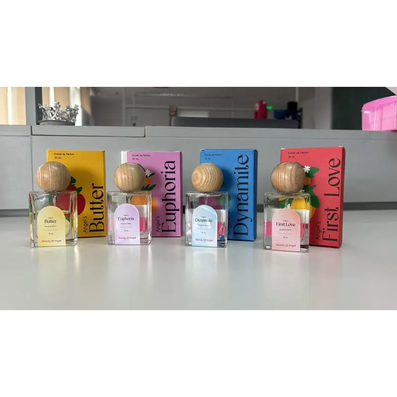 Beauty of Angel First Love Extrait de Parfume | Parfum unisex premium longlasting Pear Perfume Cair Wangi Vanila Peony Elegant Orange Box 8