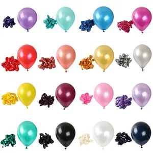KP191 - BALON LATEX METALIC 12 INCH BALON LATEKS METALIK BALON ULANG TAHUN BIRTHDAY BALLOON BALON POLOS BALON BULAT