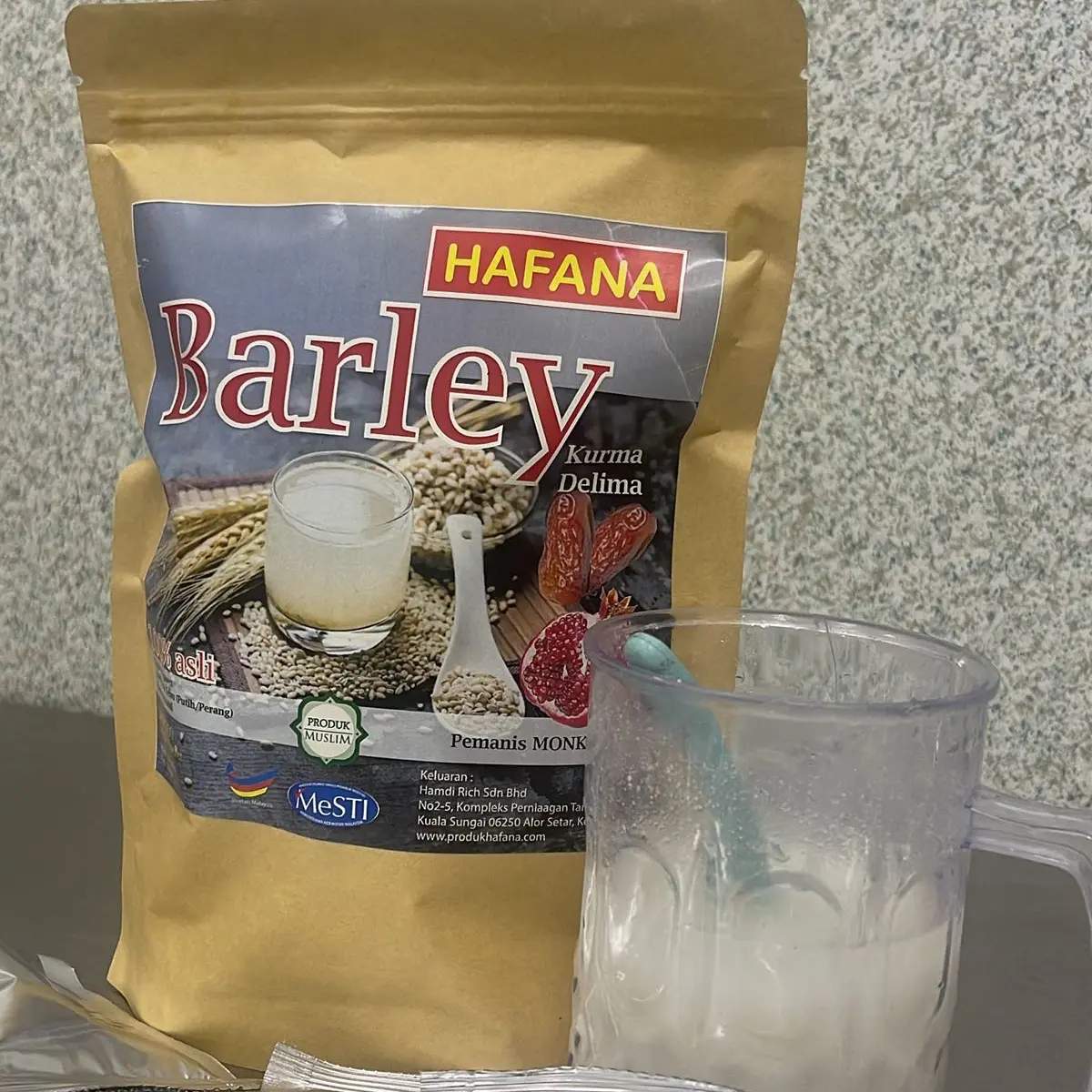 BARLI TIADA GULA Kawal Darah serbuk INSTANT Delima MORINGGA MONK Minuman Drink tanpa tambahan gula pasir butterscotch
