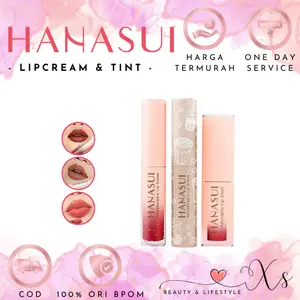 Lip Cream Hanasui Mattedorable Lip & Cheek (Perona Bibir dan Pipi) BOBA Matcha Latte - Gloss, Lipstick Lipcream Lasting