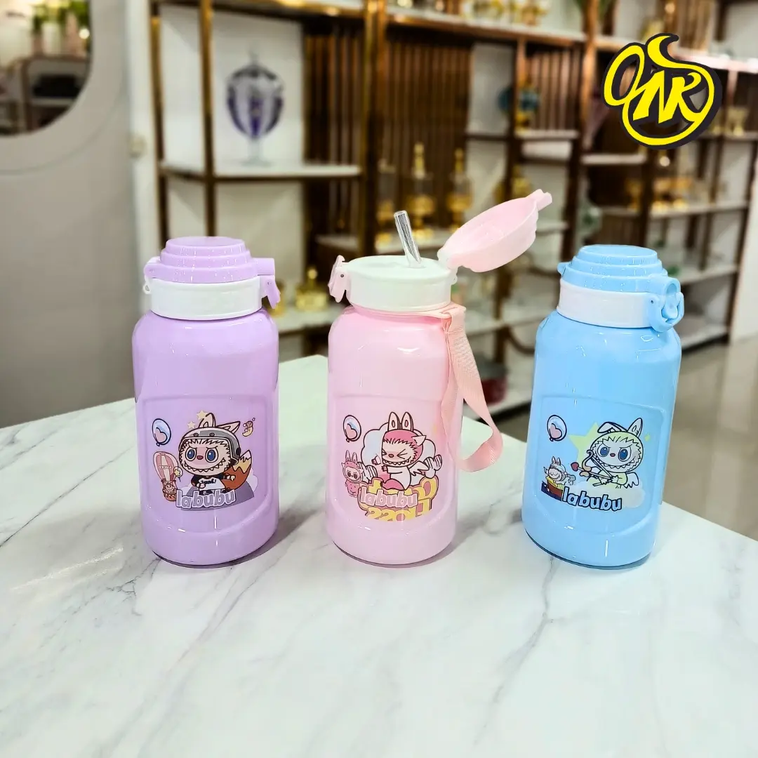 Botol Minum Plastik Labubu Lucu