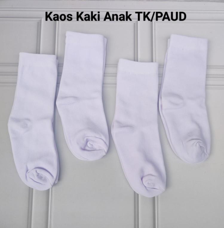Product Introduction of 6 Pasang Kaos Kaki Anak TK Paud Putih Polos Fashion Sekolah 3-6 Tahun 2