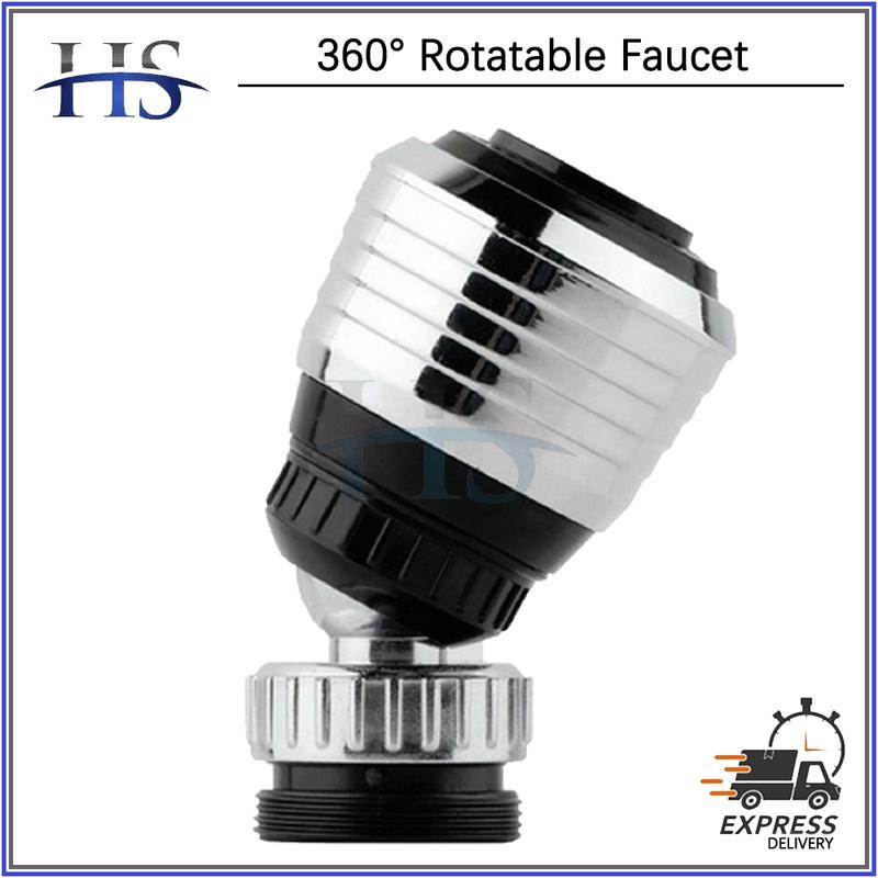 Best 360 Rotate Swivel Water Saving Tap Aerator Diffuser Faucet ...