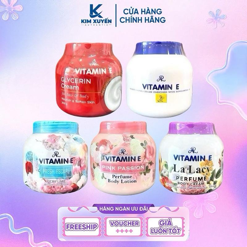  Kem body Vitamin E ARON Thái Lan 200ML - Dưỡng Body Lotion 