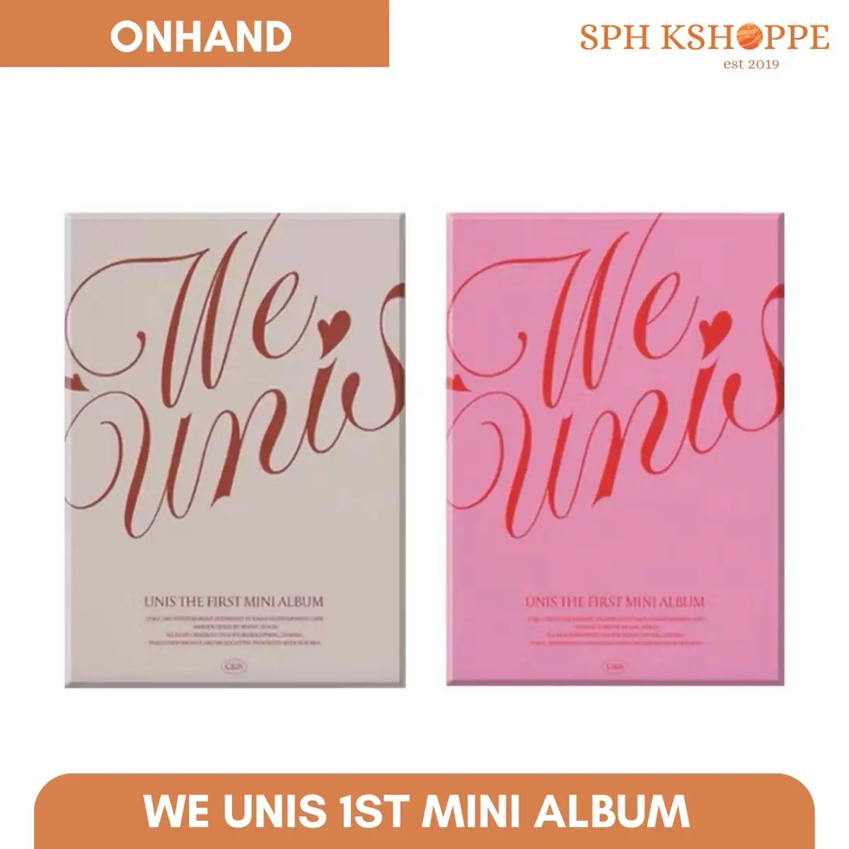 [SEALED] WE UNIS 1ST OFFICIAL ALBUM