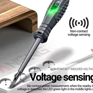 Obeng Tespen Bolak Balik Dual LED Pen Tester Listrik Obeng Detektor