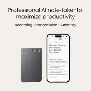 PLAUD NOTE Recorder All-in-One: Perekam Suara, Pencatat AI, Transkripsi & Ringkasan Otomatis. Mendukung 112 Bahasa, Ideal untuk Kuliah dan Rapat