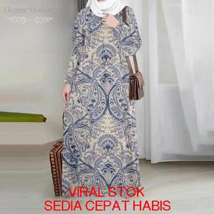 Abaya Kaftan Ironless S-5XL BF FriendlyMuslimah Jubah Premium Cotton Kurung Modern Leher Cheongsam Kebaya Discharge Berpantang dengan Poket Sisi Fesyen Moden Anabia Baju Batwing Sulam Tangan Budak Muslimah Embroidery Lace Butang Kids Material Jaquard