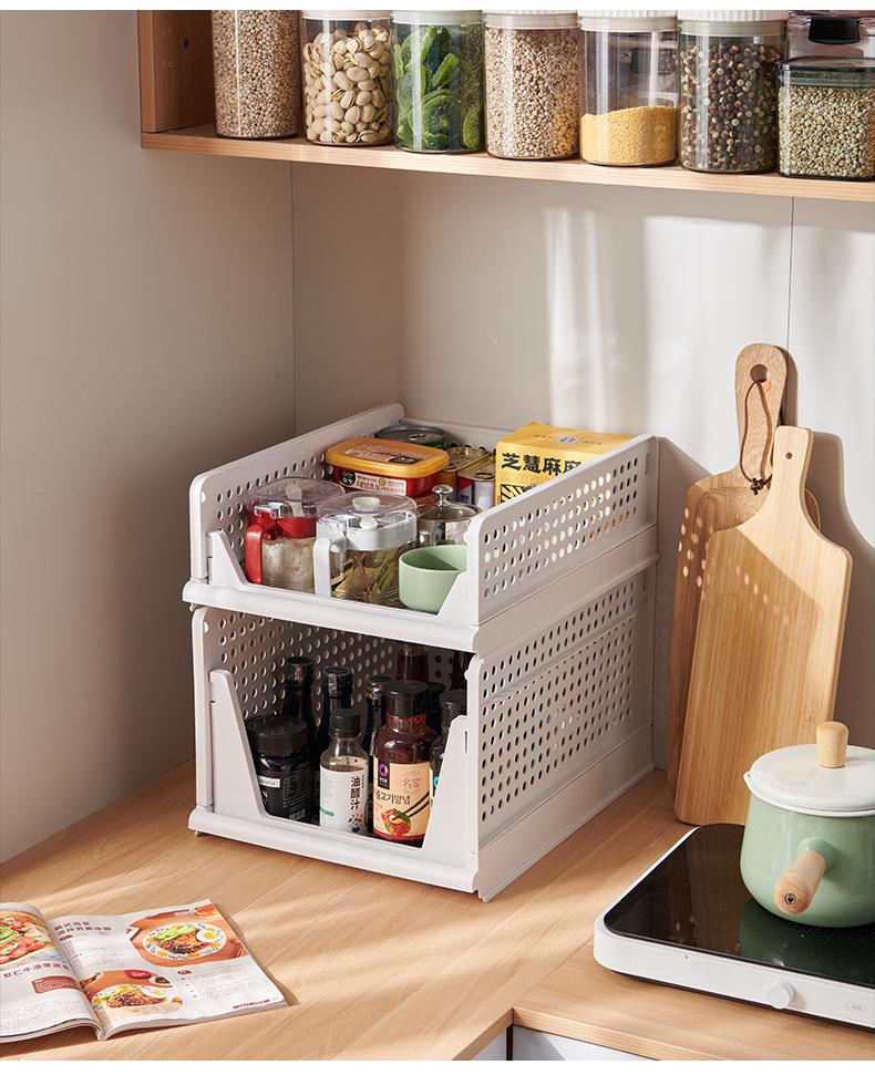 Rak Penyimpanan Plastik Tebal & Diperbesar | Model Laci Bertingkat | Sekat Berlapis | Multifungsi untuk Berbagai Kebutuhan