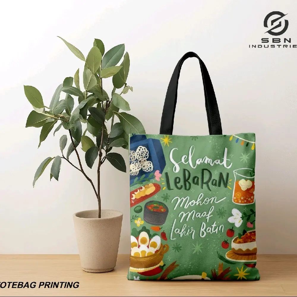 tote bag idul Fitri godiebag parsel lebaran Totebag Wanita