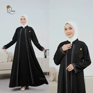 Abaya Gamis Terbaru Sabrina Dress Abaya Hitam Gamis Wanita Gamis Muslim Remaja Dewasa Gamis Abaya Lebaran Apk Swaroski