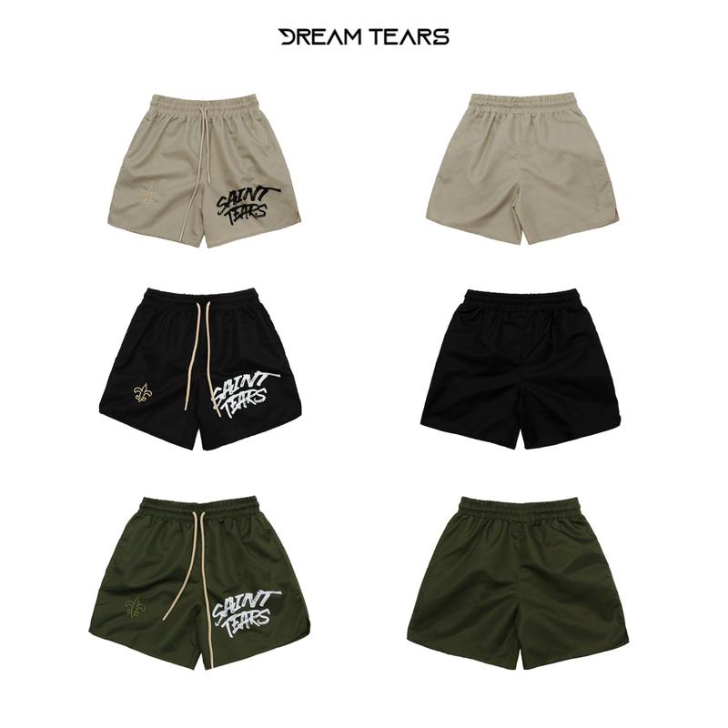 Quần Short Gió Nam Xịn Loca Brand , SAINT TEARS , Chất Vải Gió  2 Chiều Đã Qua Xử Lí , Phong Cách Đường Phố , Trẻ Trung , Thoáng Mát , Có 4 Size Số , MSP : QG10