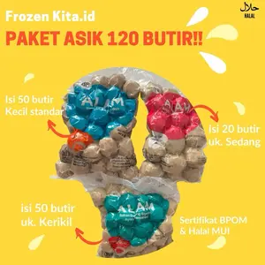 PAKET ASIK 120 BUTIR BAKSO ALAM