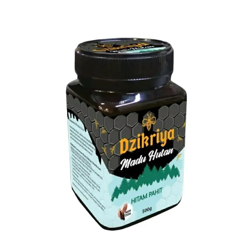 Madu Dzikriya Hutan Hitam Pahit al jaber Herbal Honey 0