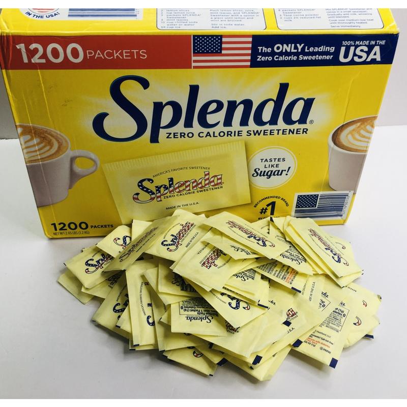 100 gói đường ăn kiêng Splenda nấu ăn làm bánh keto das