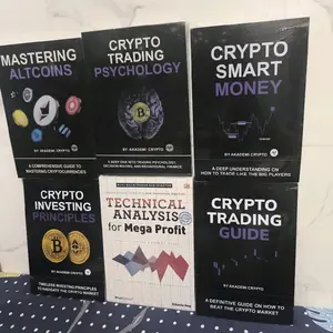 6 buku Bundling 5 buku akademi crypto PLUS 1 buku technical Analysis for Mega profit