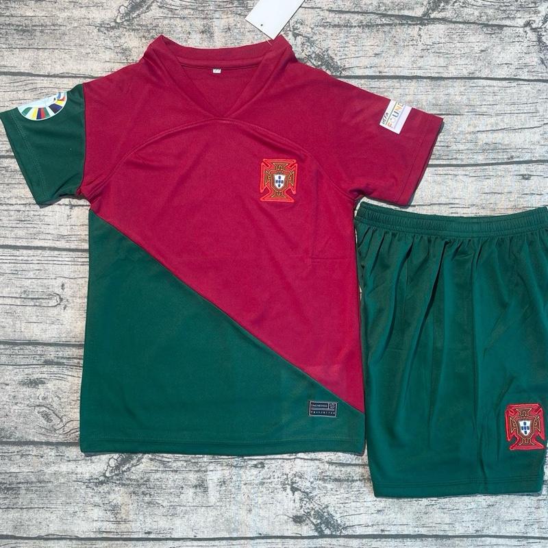 Áo bóng đá trẻ em Ronaldo - Chất liệu Mè Thái cao cấp - Không nhăn, không xù, không phai - Cho Bé Top 7