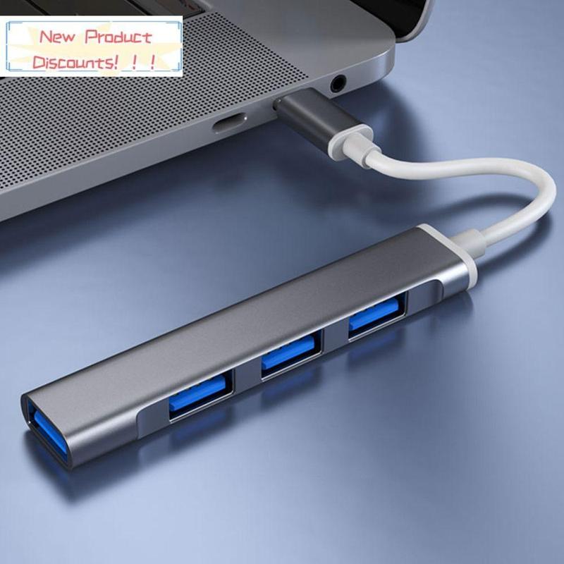 Computer office supplies store Hợp kim nhôm Bộ chuyển đổi OTG Expander Dock Station USB C HUB Bộ chia USB 3.0 Type-C 3.1 For Máy Tính Xách Tay PC
