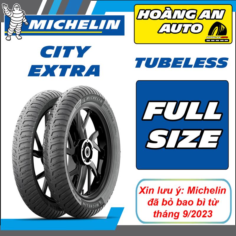 (CITY EXTRA CHO TAY GA - GIÁ 1 CẶP) Các cặp vỏ lốp xe Michelin City Extra cho TAY GA: Airblade, Vario, Vision, Click... 80/90-14 & 90/90-14, vỏ ko ruột - giá 1 cặp michel  in