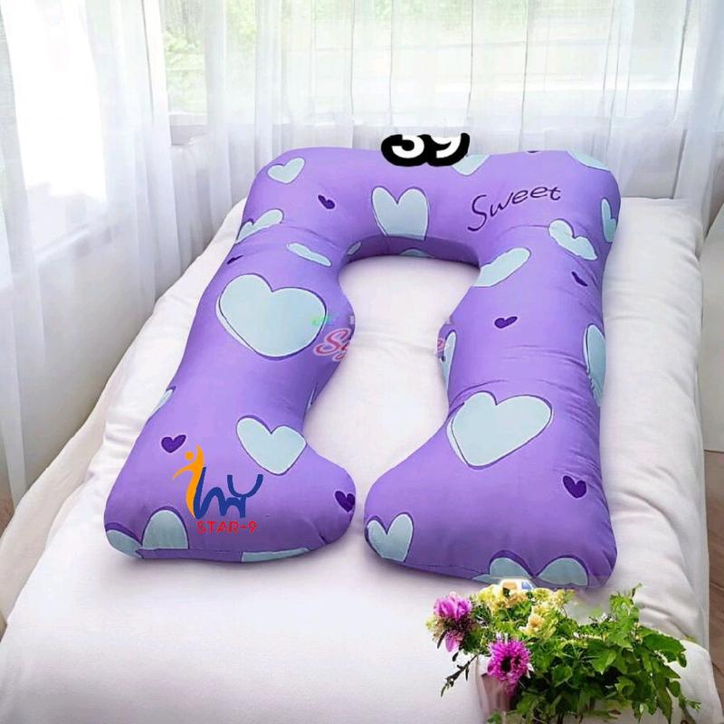 PROMO LIVE Bantal Hamil Jubo 2 Lapis Kain Putih 4