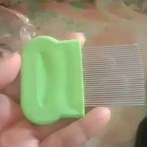 SISIR PEMBASMI KETOMBE KUTU DAN TELURNYA / SISIR KUTU BESI / SISIR KUTUT LOGAM SERIT