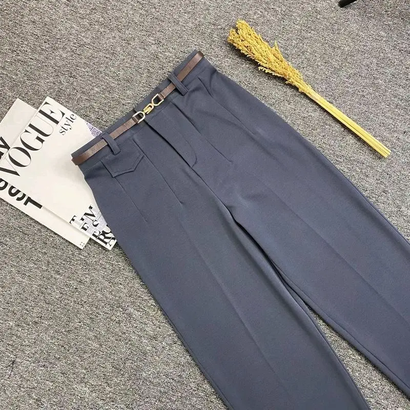 Oro Pants Knitt Premium // Loose Pants Wanita// Celana kerja wanita Casual Cewek Basic Panjang Kantor 6