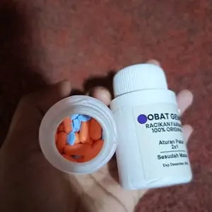 vita gemoy 30 orange biru botol putih bisa cod