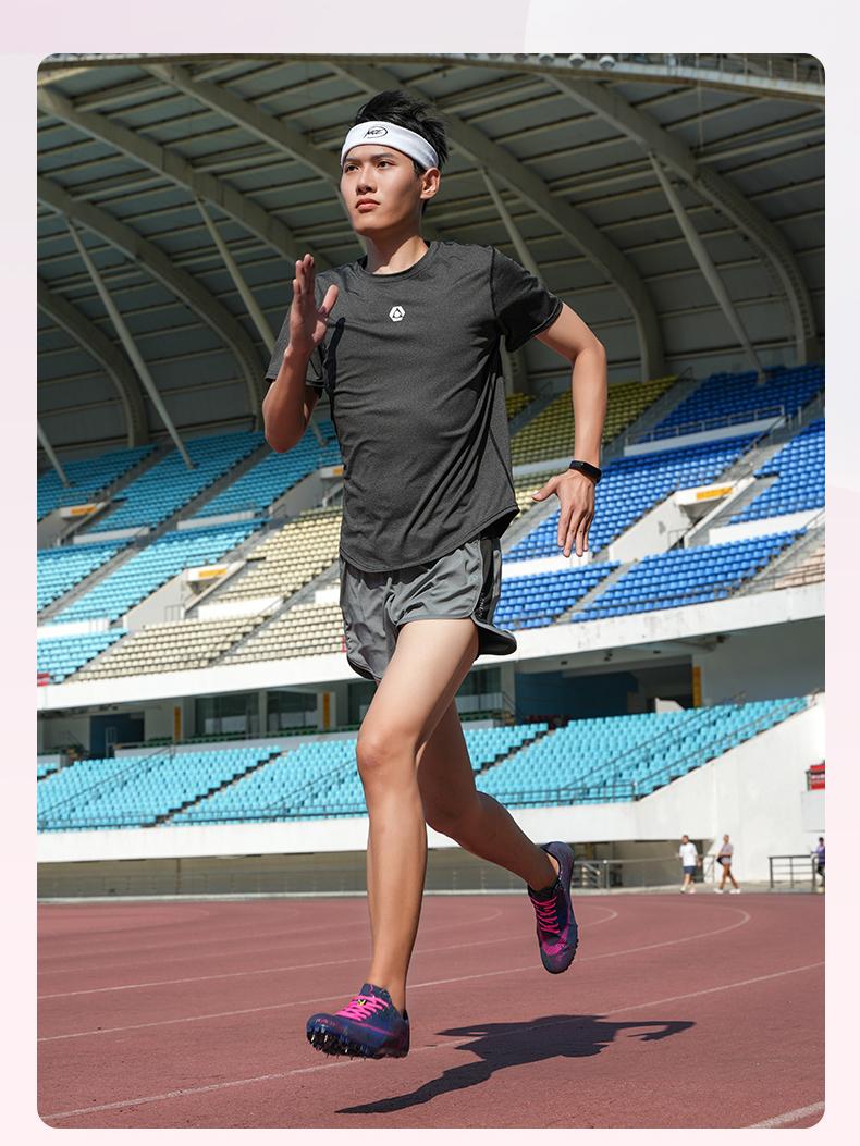 Product Introduction of Youth Sports Competition Dedicated Track and Field Shoes Sports Shoes Spike Shoes Short Running Shoes Male Female Student Running Shoes Competition Long-Length Sports Shoes Mid-Len 29