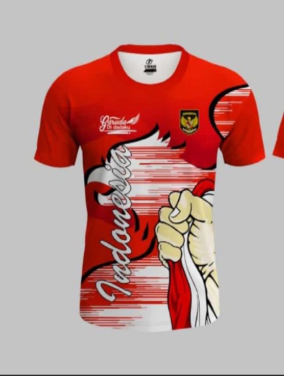 KAOS AGUSTUSAN COUPLE/BAJU PASANGAN ANAK DAN DEWASA/KAOS ANAK DAN DEWASA