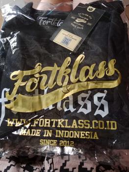 Product Review of FortKlass Kaos FEARLESS Regular Fit Kaos Sablon 24S 30S Kaos Pria Lengan Pendek Atasan Tshirt Distro from S**a H**a 0