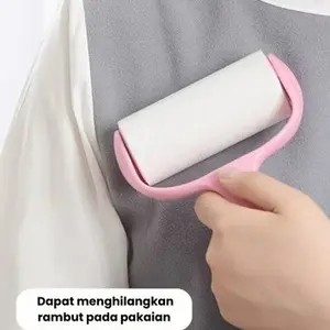 [PB] Roll Sticky Roller Roll Pembersih Debu Alat Pembersih Pakaian Pengangkat Debu Bulu Hewan Sticky Roll Pembersih Bulu Kucing Rambut Kapas Tisu Debu Sisa Makanan Benang Jeans Baju Berbulu Refill Traveling Pembersih Sofa Pakaian