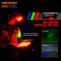 Gambar Nicron Mini Headlamp D10 Senter Kepala 500 lumen - Jaraka Cahaya 72 meter - 5 warna cahaya - Outdoor Camping - Maintenance Charger Usb dari Nicron Official Store Kota Administrasi Jakarta Barat 5 Tokopedia