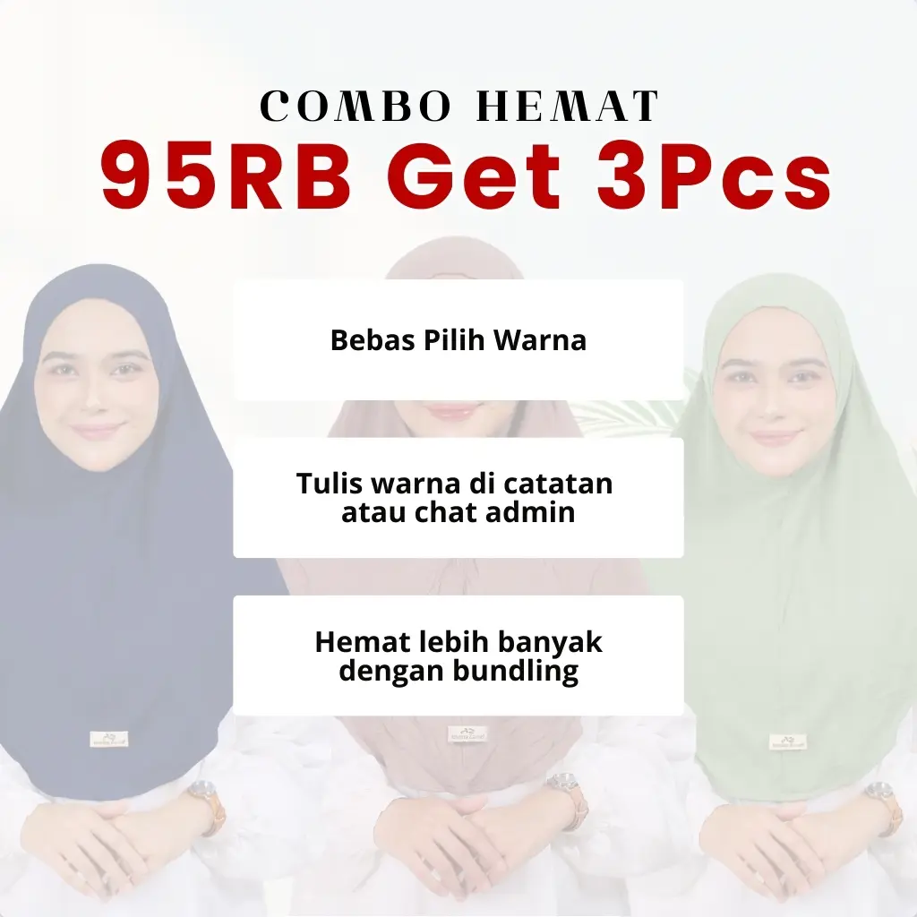 Paket Hemat 95rb 3Pcs