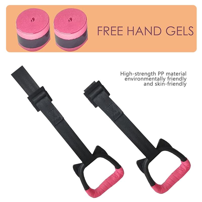 Gymnastics ring belt sling sports strength training equipment pull-up rings fitness children’s aerial trapeze bar pull up gymnastics rings children’s home fitness sling sling safety load-bearing 5