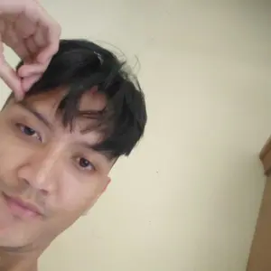 Touppe Pria Half Lace bebas belahan Bahan Fiber TB 14 HITAM