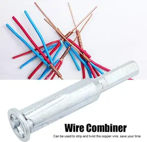 Mtos Mall- HALOJAJU Mata Bor Wire Twisting Twister Penyambung Kabel 5 Hole - X201