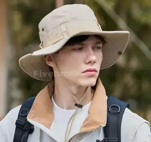 Topi Rimba Pria Model Polos American Bucket Hat Sport Outdoor Hight Quality Uniseks