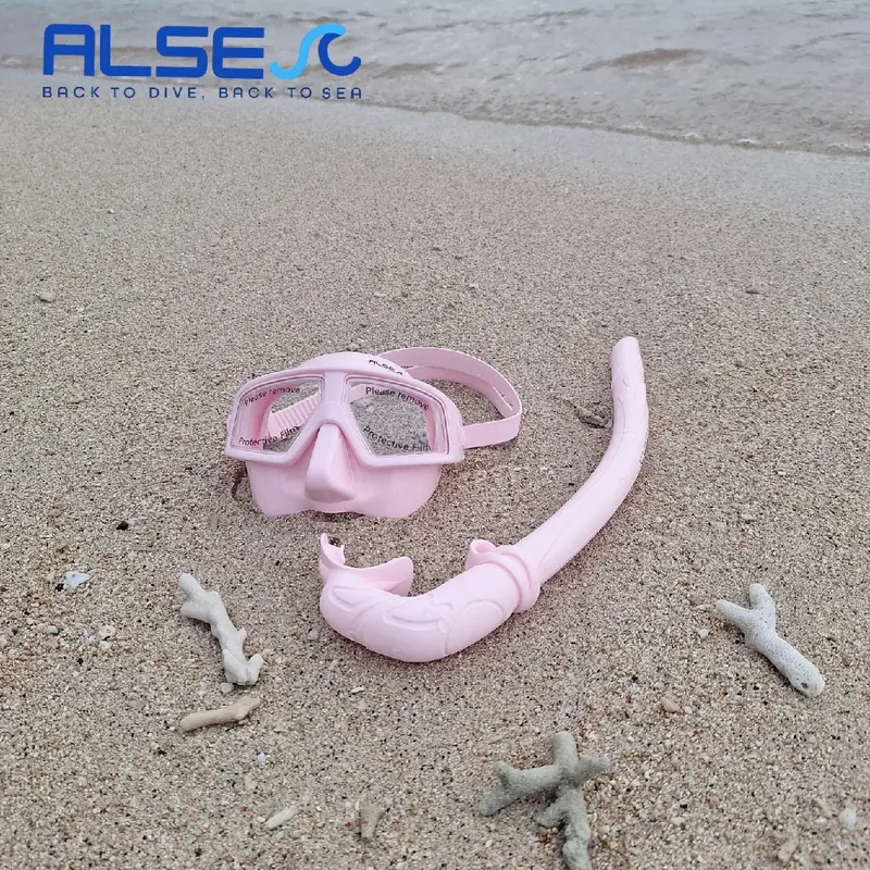 MASK LOW VOLUME + SNORKEL, KACA MATA SELAM FULLSET, COCOK UNTUK FREEDIVING, SNORKELING, SPEARFISHING FULL SILICONE. 1